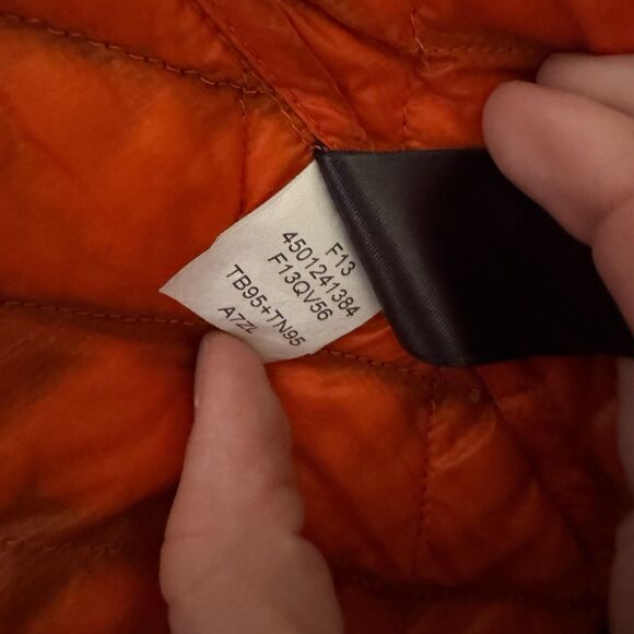 The North Face Thermoball Puffer Jacket Insulated Quilted Full Zip Size XS Navy - Picture 11 of 13